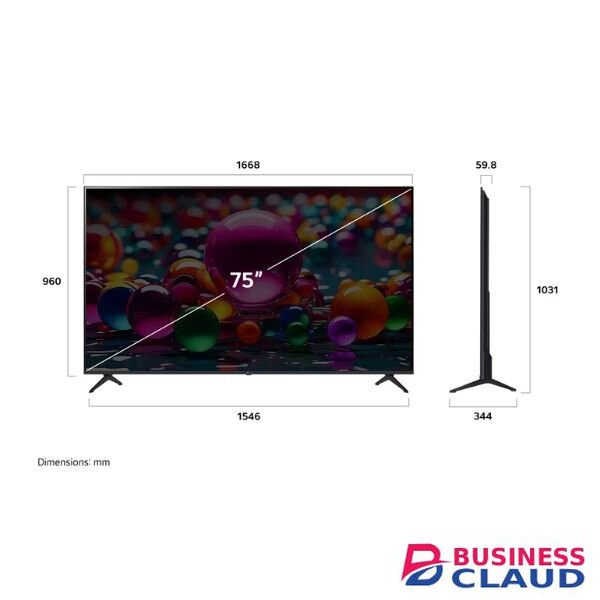 LG 85 Inch UHD 4K Smart TV HDR10 AI WebOS25