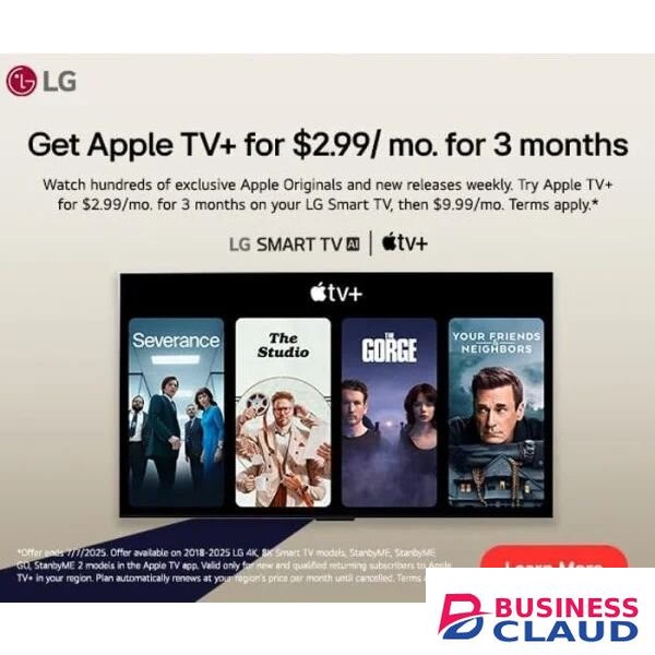 LG 77 Inch OLED Evo AI C5 4K HDR Smart TV 77C5