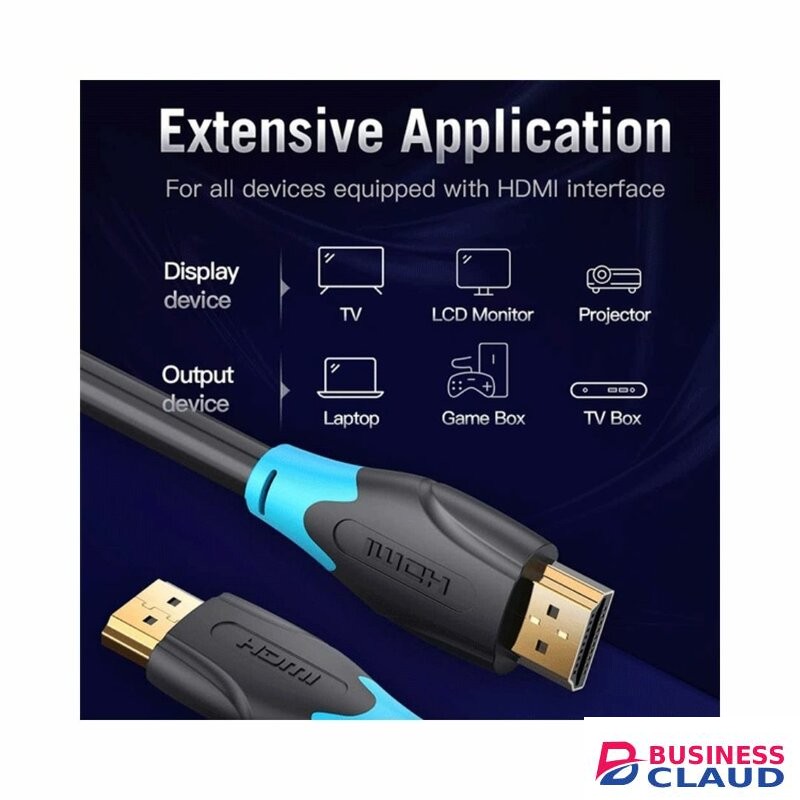 VENTION HDMI CABLE 2METER BLACK – VEN