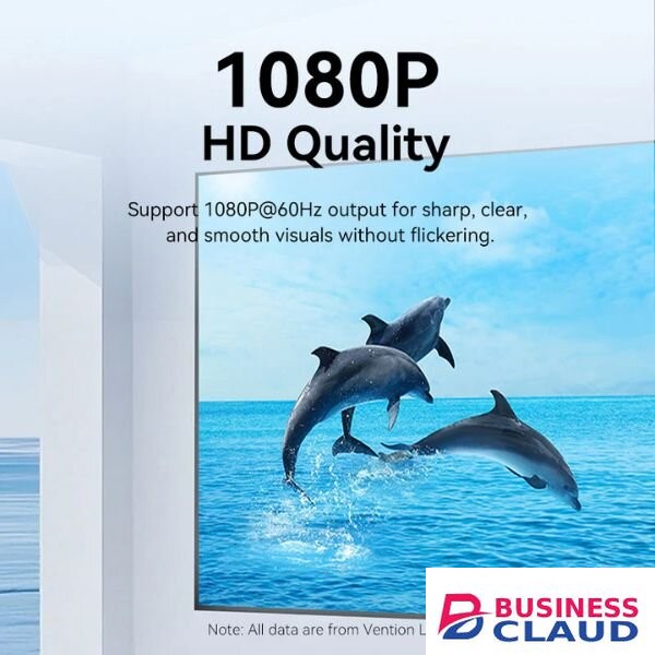 Vention VGA to HDMI™ Converter with Female Micro USB