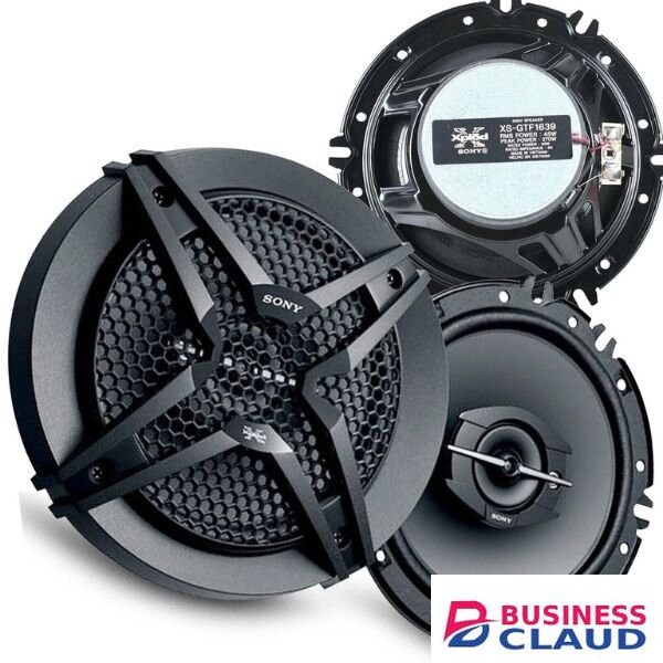Sony XS-GTF1639 – 3-Way Coaxial Car Speakers, 270W Peak Powe