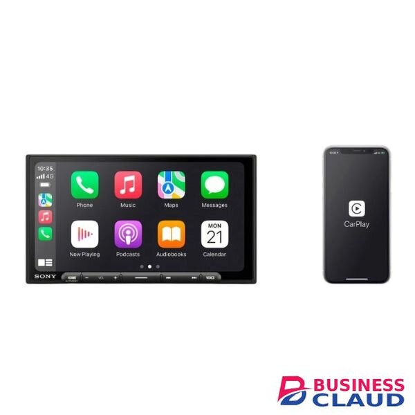 Sony XAV-AX6000 – 6.95 Inch Touchscreen, Wireless CarPlay