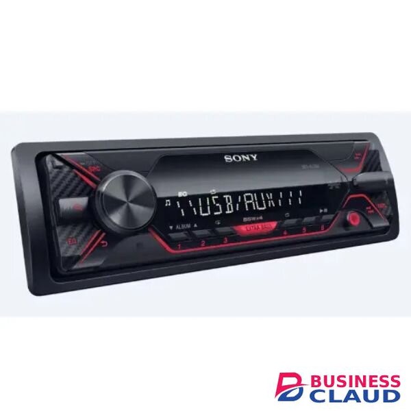 Sony DSX-A110U – Single DIN Car Stereo, USB Playback, 55W X
