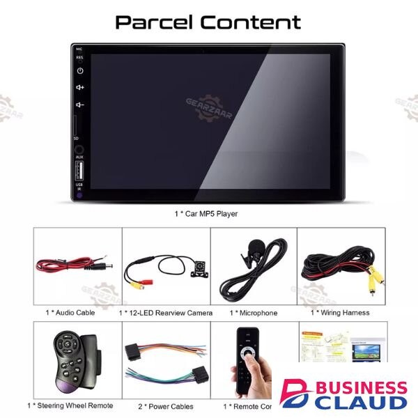 KFC-PS6996 – 6.8-Inch Touchscreen, Bluetooth, Apple CarPlay