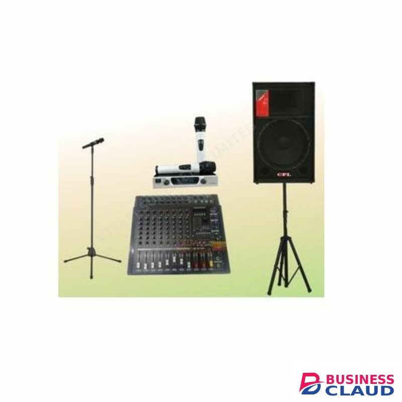 Generic COMPLETE PUBLIC ADDRESS SYSTEM POWERED MIXER