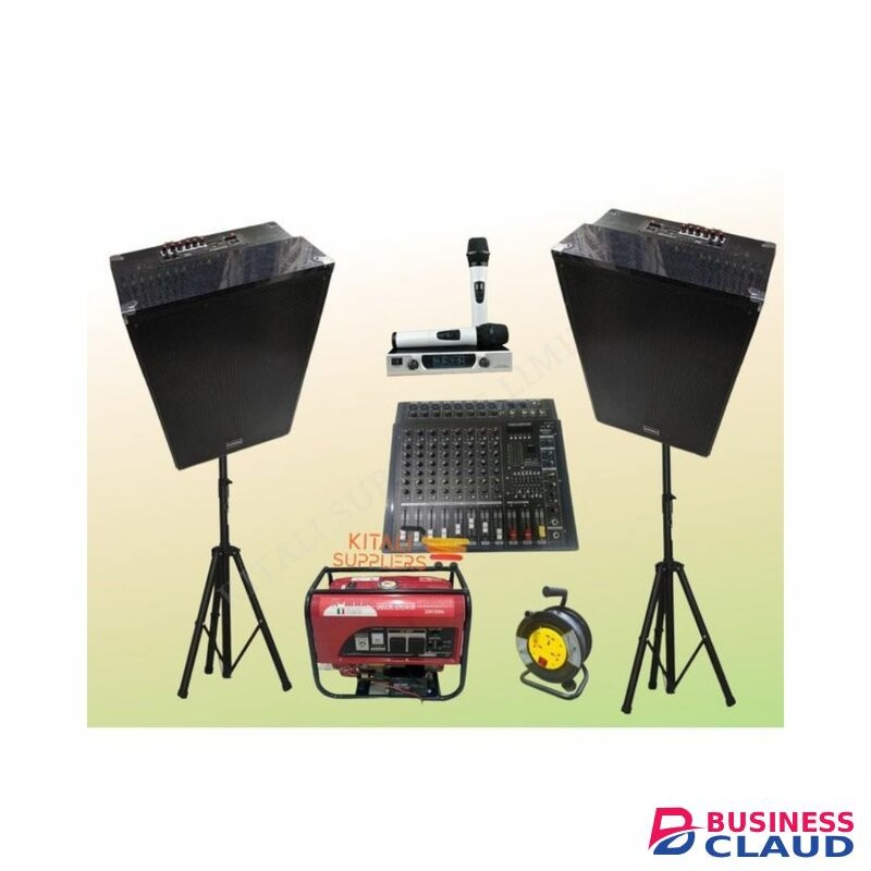 TAGWOOD Public Address System With Tagwood Speakers 2pc