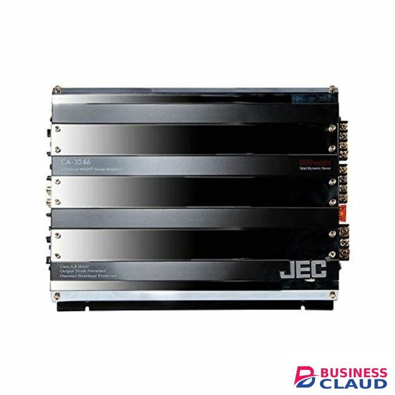 Jec CA-3247 5 Channel Car Amplifier 1200 Watts.