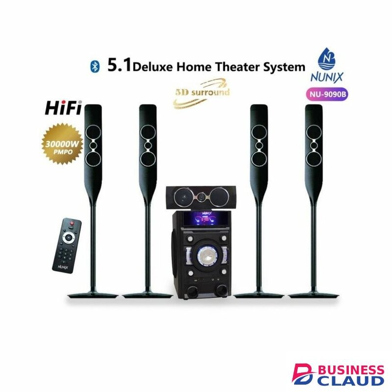 Nunix NU-9090B 5.1 Deluxe Home Theatre System