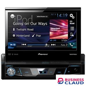 Pioneer Avh-x7850bt 7" Single DIN Flip Open Bluetooth DVD AV Receiver MIXTRAX