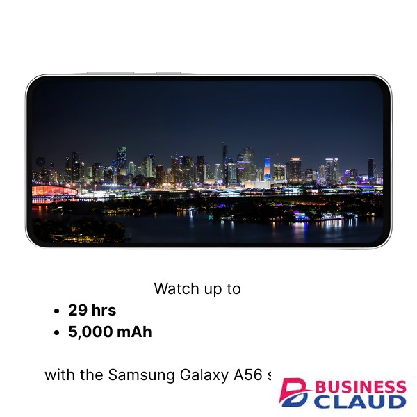 Samsung Galaxy A56 5G, 8GB RAM, 128GB/256GB ROM, Dual SIM