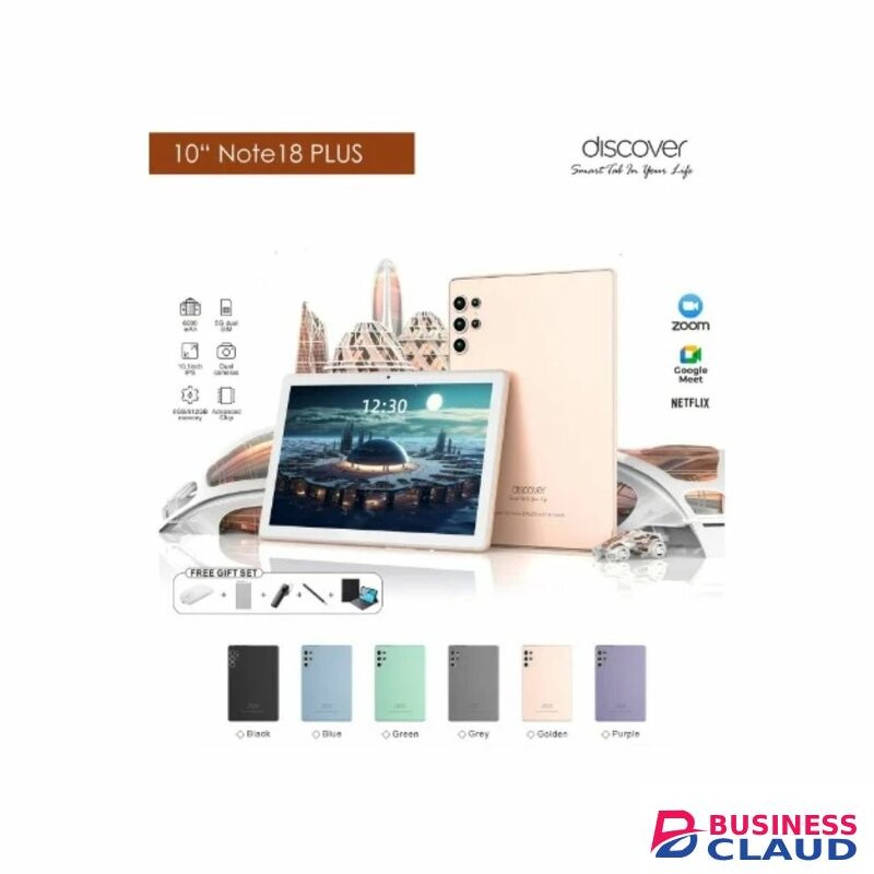 Discover Note 18 Plus 10.1 Inch Businessclaud.com 512GB With Keyboard