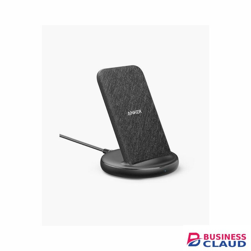 Anker PowerWave II Sense Stand 15W Max Wireless Charger – Black Fabric
