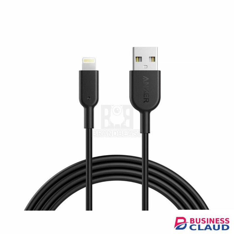 Anker Powerline II With Lightning Connector 6ft Black