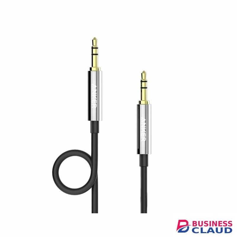 Anker 3.5mm Male To Male Audio Cable 4ft Black