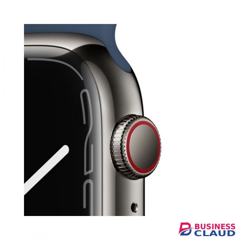 Apple Watch Series 7 (GPS, 45mm, Midnight Blue, & Green)