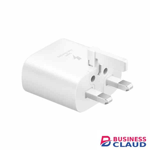 Samsung 25W USB Type-C Fast Charging Wall Charger (Black/White) Adapter