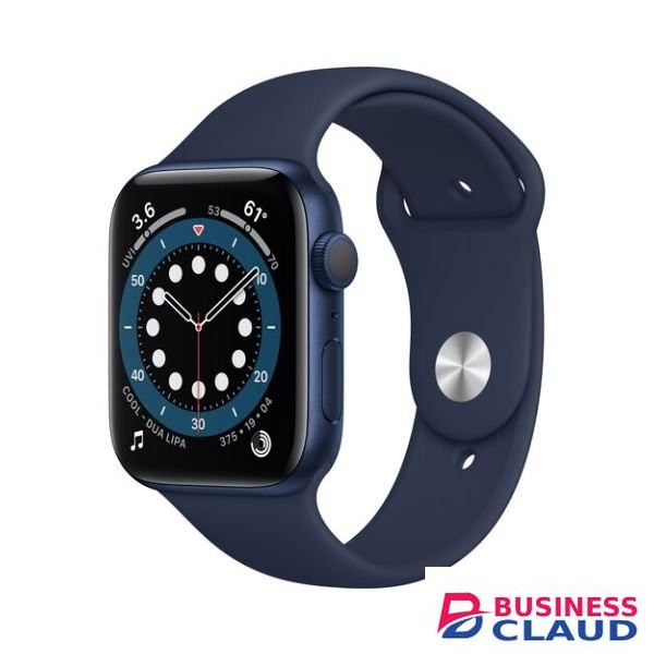 Apple Watch Series 6 (GPS, 40mm, Blue Aluminum, Deep Navy Sport Band)