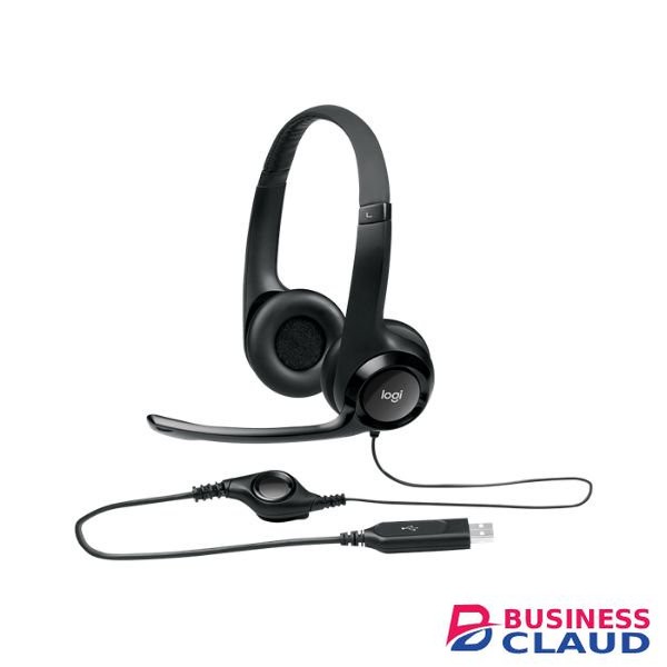 Logitech H390 USB COMPUTER HEADSET With Enhanced Digital Audio And In