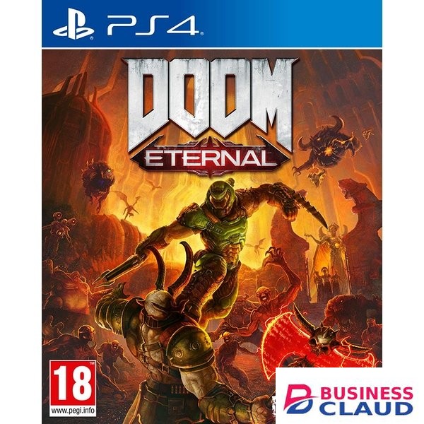 Sony PS4 Doom Eternal – Action Shooter Game, Physical Disc