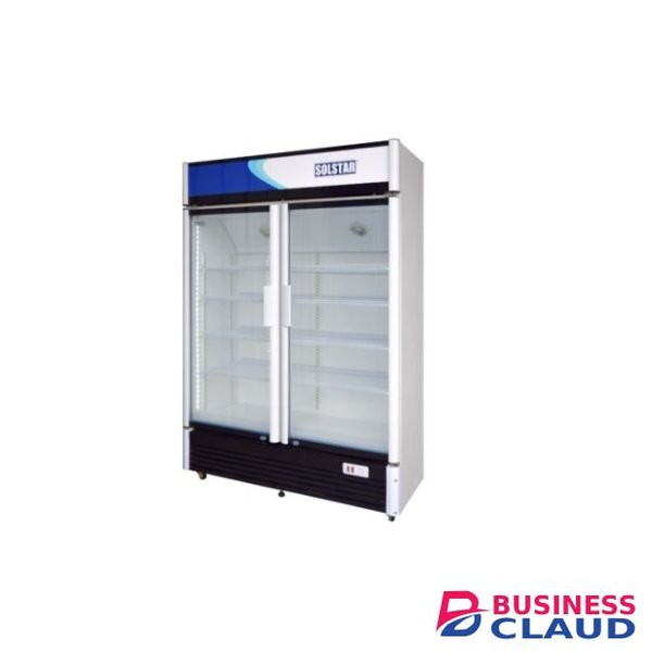 SOLSTAR VC9000 648L Double Door Vertical Cooler