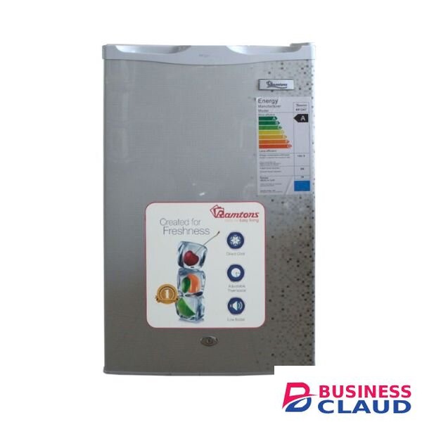 Ramtons 90L Single Door Direct Cool Fridge – Mar Silver, RF/