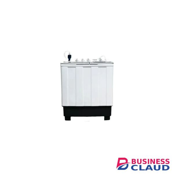 Von VWM-13AHK Twin Tub Washing Machine, White