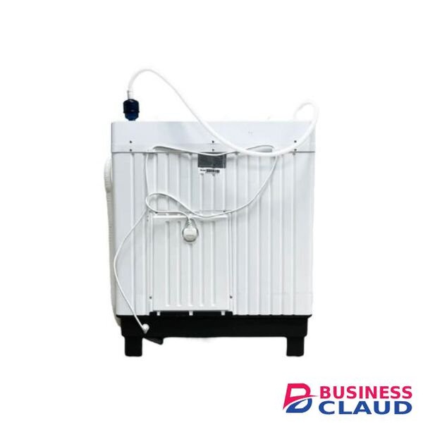 Von VWM-08AHK Twin Tub Washing Machine, White