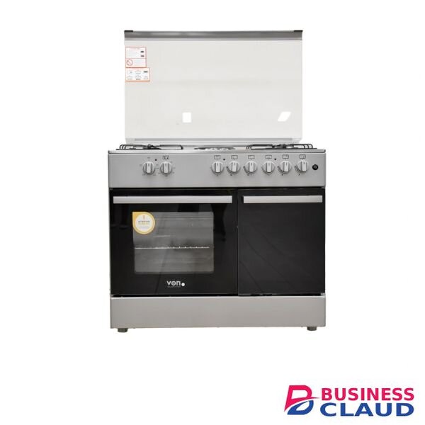 Von Cooker 4 Gas + 2 Electric - VCF964241NFS, Silver
