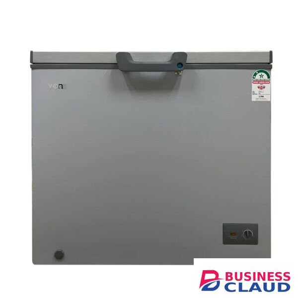 Von VAFC20DHG Chest Freezer, 198L