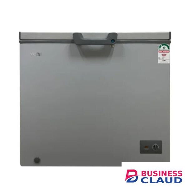 Von VAFC20DHG Chest Freezer, 198L