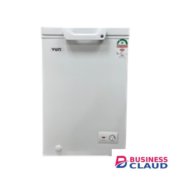 Von VAFC10DHW Chest Freezer, 98L