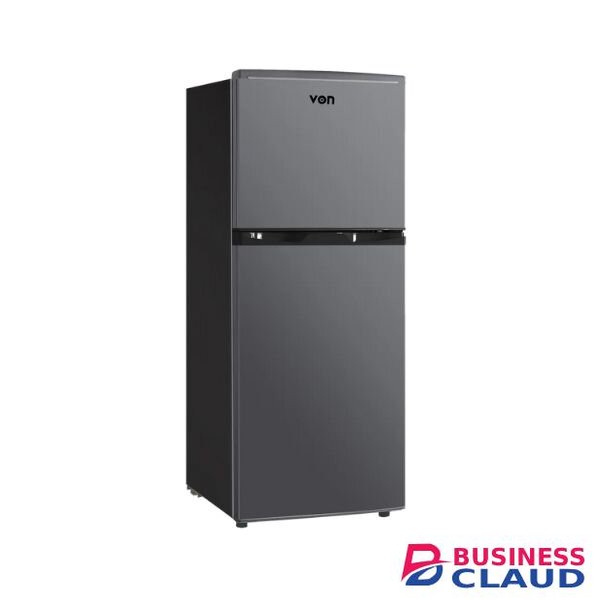 Von VRT-175DRHS Top Mount Fridge, 175L