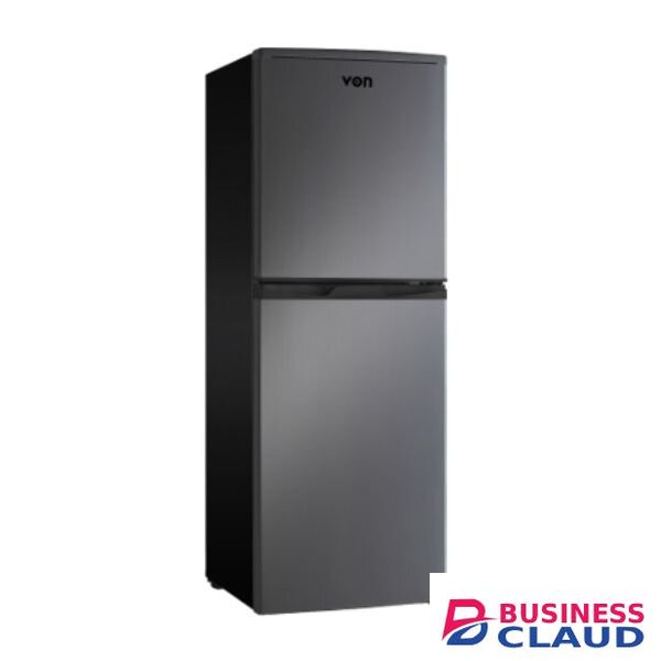 Von VRT-196DRHX Double Door - 195L, Inox