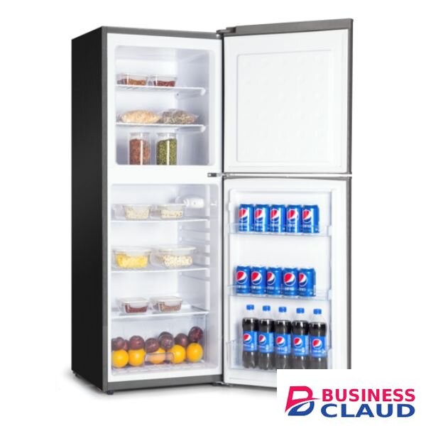 Von VRT-195DRHS Double Door - 195L, Silver