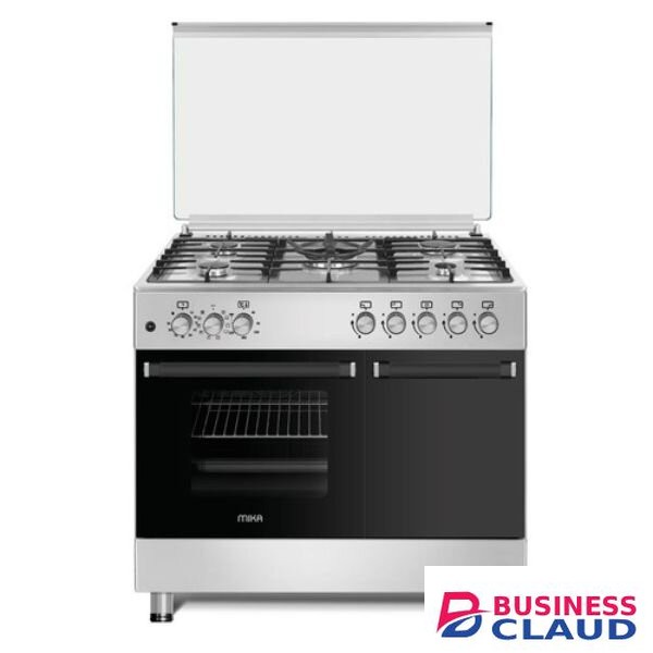 MIKA Cooker MST9041WEG10PB 90cm Gas Plus Electric Oven