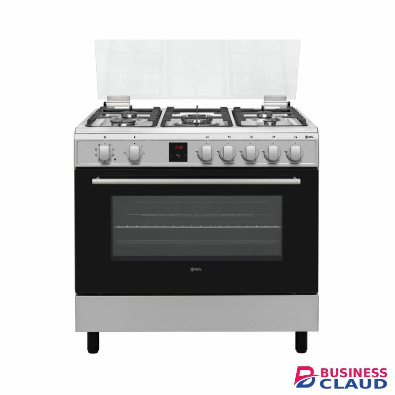 SCL 90 X 60cm COOKER SCL-FC965WSI - 4 Gas + 1 WOK Burner