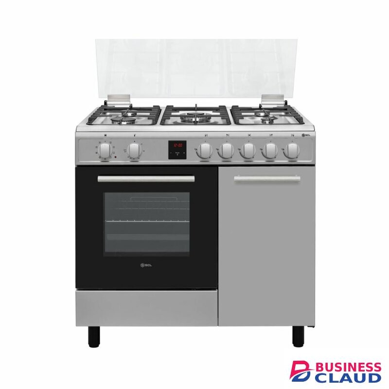 SCL 90 X 60cm COOKER SCL-FC965BSI 4 Gas + 1 Electric