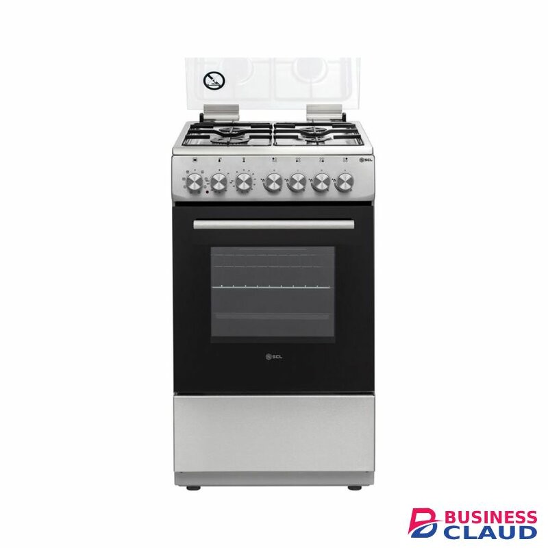 SCL COOKER 50 X 60 Cm SCL-FC5631SI 3 Gas + 1 Electric