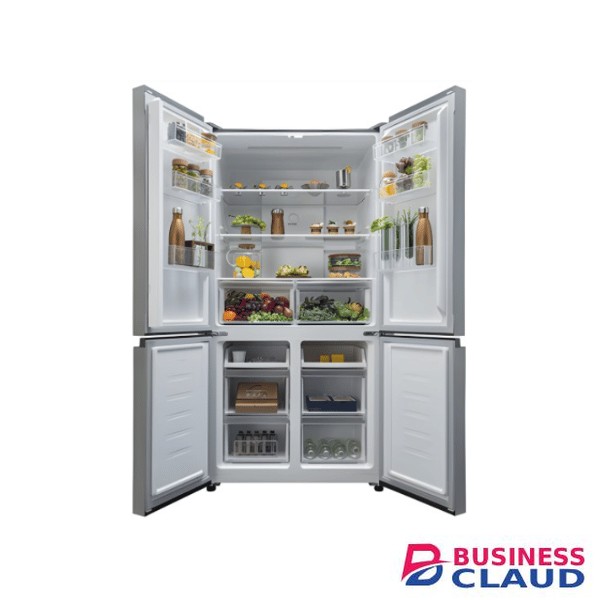 MIKA MRNF4D592GBV Fridge: 592L, 4 Door Bottom Mount Freezer, No Frost, INVERTER