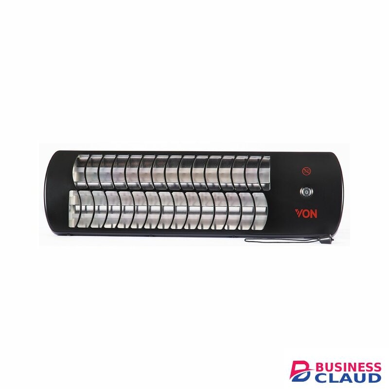 Von VSHJ18QK Quartz Heater, Wall Mountable, 1800W