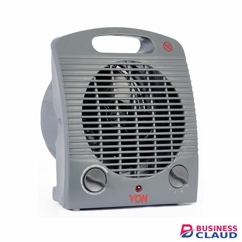 Von VSHJ20FY Fan Heater, 2000W