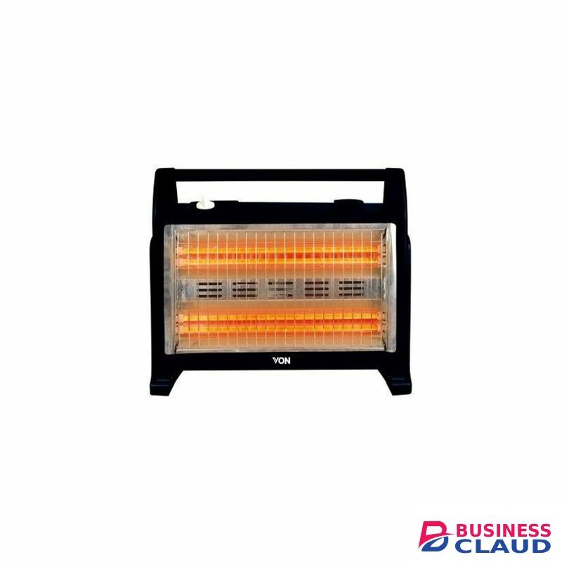 Von Bar Heater 1600W – Black, Energy Efficient Heating