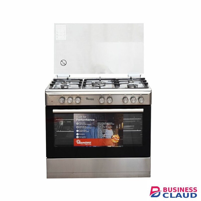RAMTONS 5GAS 90X60 INOX COOKER- RF/499