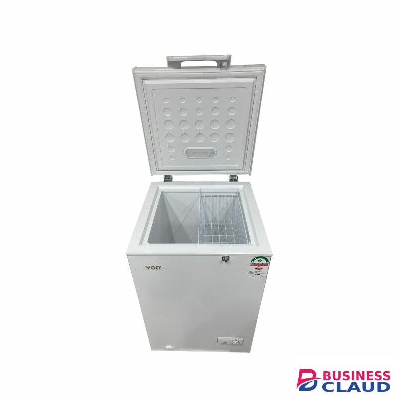 Von Chest Freezer 98L – White, Model VAFC