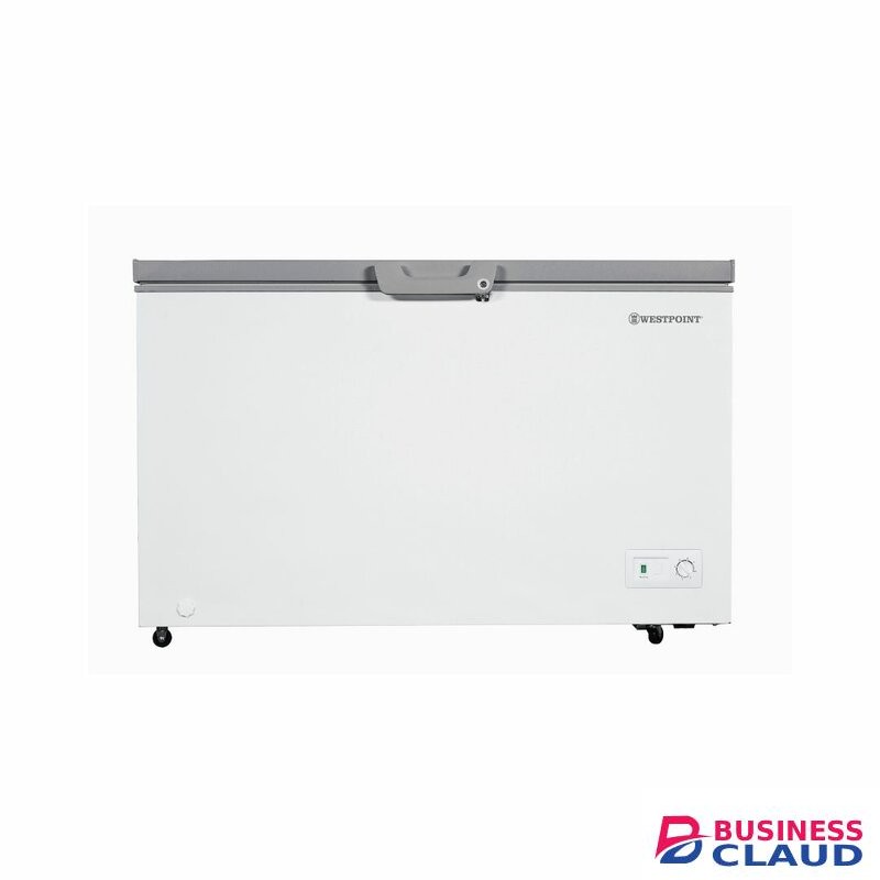 Westpoint WBON-4519 Chest Freezers, 380L - White & Grey