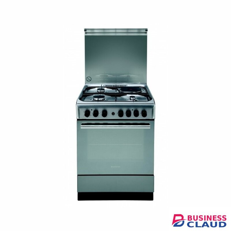 Ariston CX61SN1(X)(EX S)/A6MSH2F (X) 3 Gas + 1 Electric Cooker Stainless Steel