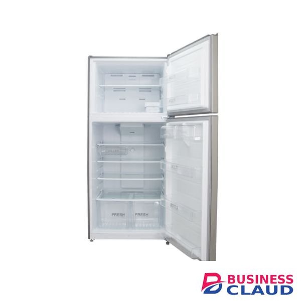 MIKA Fridge, 650L, No Frost, Double Door, Stainless Steel