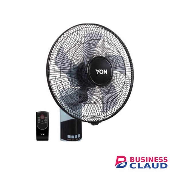 Von VSNJ6611K 16" Wall Fan