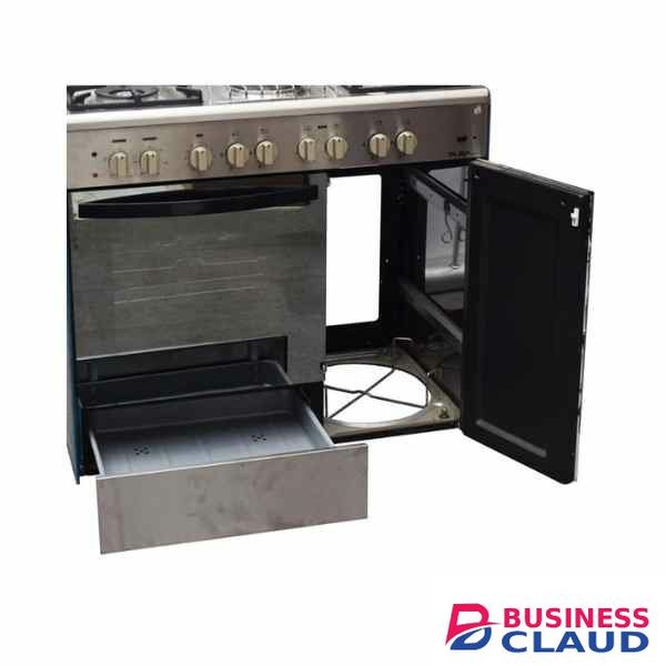 Ramtons Elba 4 Gas Burner 2 Electric Hotplate Cooker