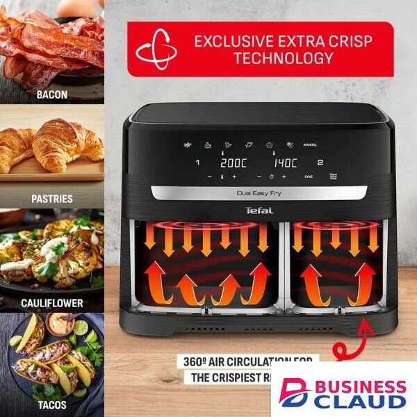 Tefal Easy Fry Dual XXL EY9428G0 11L Air Fryer